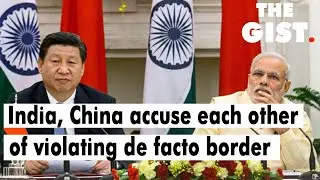 India, China Accuse Each Other of Violating De Facto Border