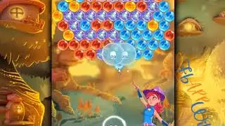 bubble witch saga 3 level 4 completed solution