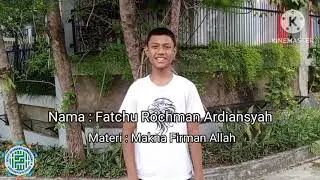 15 November 2023, Tugas Video Makalah Aqidah Akhlak