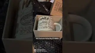 Soldout 2022 Starbucks Holiday Been there series Mug Manila. (no Cebu was released for 2022)