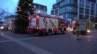 Gemeldete Rauchentwicklung im S-Carr&eacute; Siegburg l&ouml;st Feuerwehreinsatz aus - Fehlalarm am 14.12.21