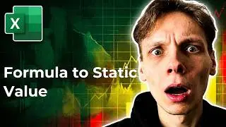How to Convert a Formula to a Static Value in Excel [2026 Easy Guide]