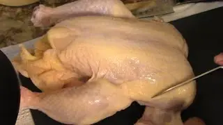 How to Quarter a Chicken!  Chicken Fabrication!