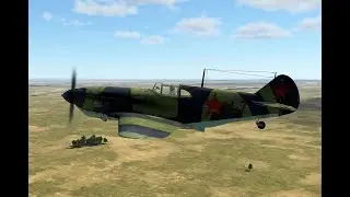 Один на ЛаГГ-3 29 серии, с пушкой ВЯ-23 - против двух Bf109E7.  Сбил обоих