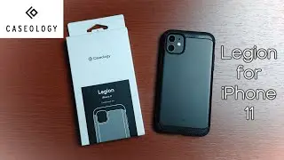Caseology Legion case for iPhone 11 in Matte Black!