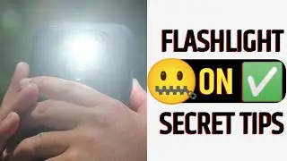 Mobile Flashlight Secret Tips | Phone Torch Hidden Features | Android Flash Light Tricks 2025