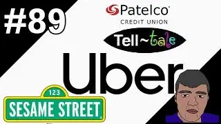 ИСТОРИЯ ЛОГОТИПА №89 &mdash; Uber, Sesame Street, Patelco Credit Union и Tell-Tale Productions
