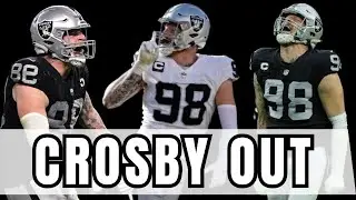 RAIDERS DRAMA BREAKDOWN: Maxx Crosby Leaves Facility After Being Shut Down For Season