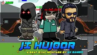 Ji Huzoor Beat Sync Montage | Thoko Salam Thoko | Mini Militia Classic Beat Sync Montage | AK GAMER