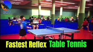 Fastest Reflex in Table Tennis