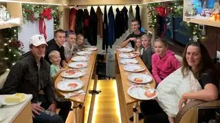 Thanksgiving on a Bus with 11 Kids! | The Bus Life
