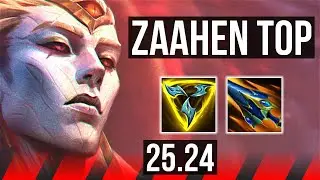 ZAAHEN vs DARIUS (TOP) | Good KDA: 5/2/12 | KR Master | 25.24