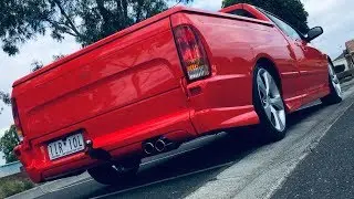 N/a ba xr6 catback exhaust sound + in car sound
