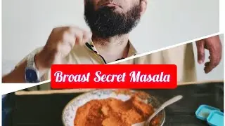 Chicken broast secret masala | kfc style powder | Halal Foodies
