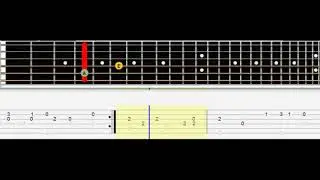 Undertale Asgore Theme Guitar Tab
