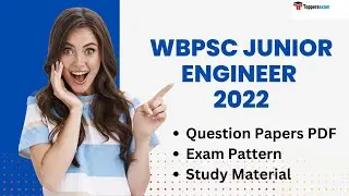 WBPSC JUNIOR ENGINEER Question Papers PDF 2022, WBPSC JUNIOR ENGINEER  Book, WBPSC JE Exam Pattern