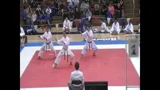 Piotr Szymala, Łukasz Wolny, Przemysław Gładoch Gojushiho sho National Team Poland 2