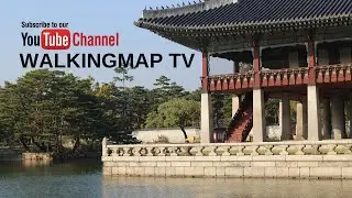 Bukchon Hanok Village, Seoul Korea (From Anguk Station) - WalkingMap TV / 북촌 한옥마을 / 北村韩屋村 / 北村韓屋村