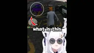 Ina's Big Boss *Fubuki* Saw Ina's Peanut Car #hololive #clips #reaction