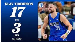 Klay Thompson (17 Points) vs. Miami Heat | December 3, 2025