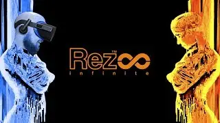 Веселое путешествие по Матрице! Игровой процесс Rez Infinite Oculus Rift и Oculus Touch &mdash; виртуальная реальность