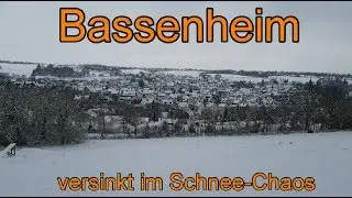Bassenheim versinkt im Schnee-Chaos ⛄