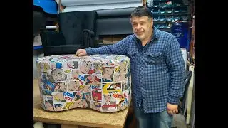 FABRICAÇAO PUFF FEIJAO PASSO A PASSO