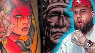 Reacting To Subscribers Tattoos!! #3 *Tattoo Artists