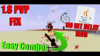 REMOVE CLICK DELAY IN 1.8.9 (NO HIT DELAY MOD)