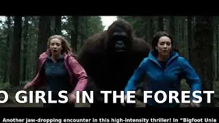 BIGFOOT CHASING TWO GIRLS IN THE FOREST II - by Garry S. Howard