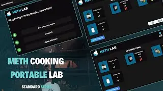 Fivem Meth Cooking - Portable Lab | QB ESX | CodeStudio | Breaking Bad Style 