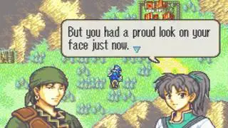 Fire Emblem The Sword of Seals: Shin and Fir Support Conversations