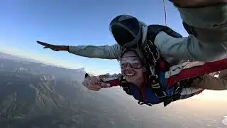 SKYDIVING IN PUCON WITH EITAN HOSTEL