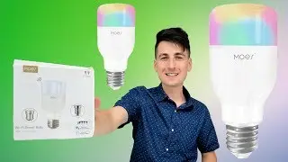 Amazon Alexa Smart Bulb MOES WiFi Smart LED RGB Light Bulb Review
