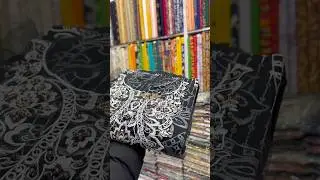 Роскошная вышитая ткань Lawn с вышитой шифоновой дупаттой | Коллекция к празднику Ид 2026 | Новинки