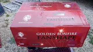 BONFIREWORKS (RUBRO) - GOLDEN BONFIRE FANSHAPE (NEUHEIT 2020) FETT!