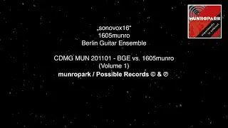 sonovox16 by 1605munro and the Berlin Guitar Ensemble