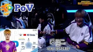 NV ORDER Solo 8Kills destroying PMGC 2021 Lobby🔥 &bull; Nova PoV PMGC 2021 W3 &bull; Pubg Mobile