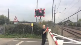 Tempsford Level Crossing (Beds) Saturday 10.10.2015