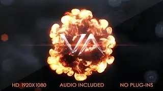 Explosion Logo - After Effects template