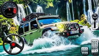 Off-road Jeep Driving Simulator 🎯- SUV 4x4 Spintimes Mud Hill Driver - Android Gameplay 🎮