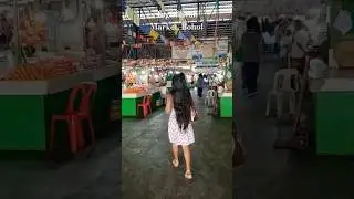 Tagbilaran Open Market, getting seafood. 😋 #expatlife #philippines #seafood #travel