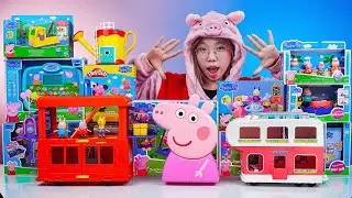Peppa Pig NEW BABY EVIE Episodes LIVE 🍼 Evie Pig's BEST Moments 🥹 Watch EVIE Now! 💛  Review TOY ASMR