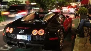 Monaco Night Life - Veyron Aventador Zonda S MP4-12C FF 458 SL65 BS