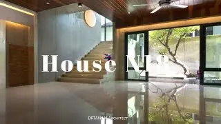 Three-storey green residence with contemporary interior design,beautiful and luxury