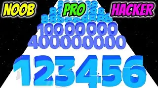 NOOB vs PRO vs HACKER - Number Master 2048
