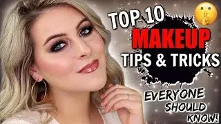 Top 10 MAKEUP TIPS & TRICKS from PRO MAKEUP ARTIST // Secrets EVERYONE Should Know!