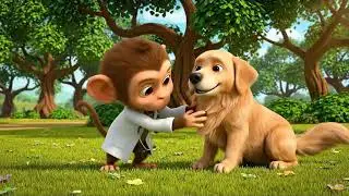Monkey Doctor Saves an Itchy Dog