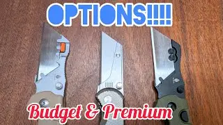 Увлечение ножами Razor продолжается! Бесшумные варианты для ношения и модели Kizer.