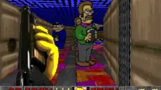 Simpsons Doom Walkthrough Part 3 / The Ultimate Doom